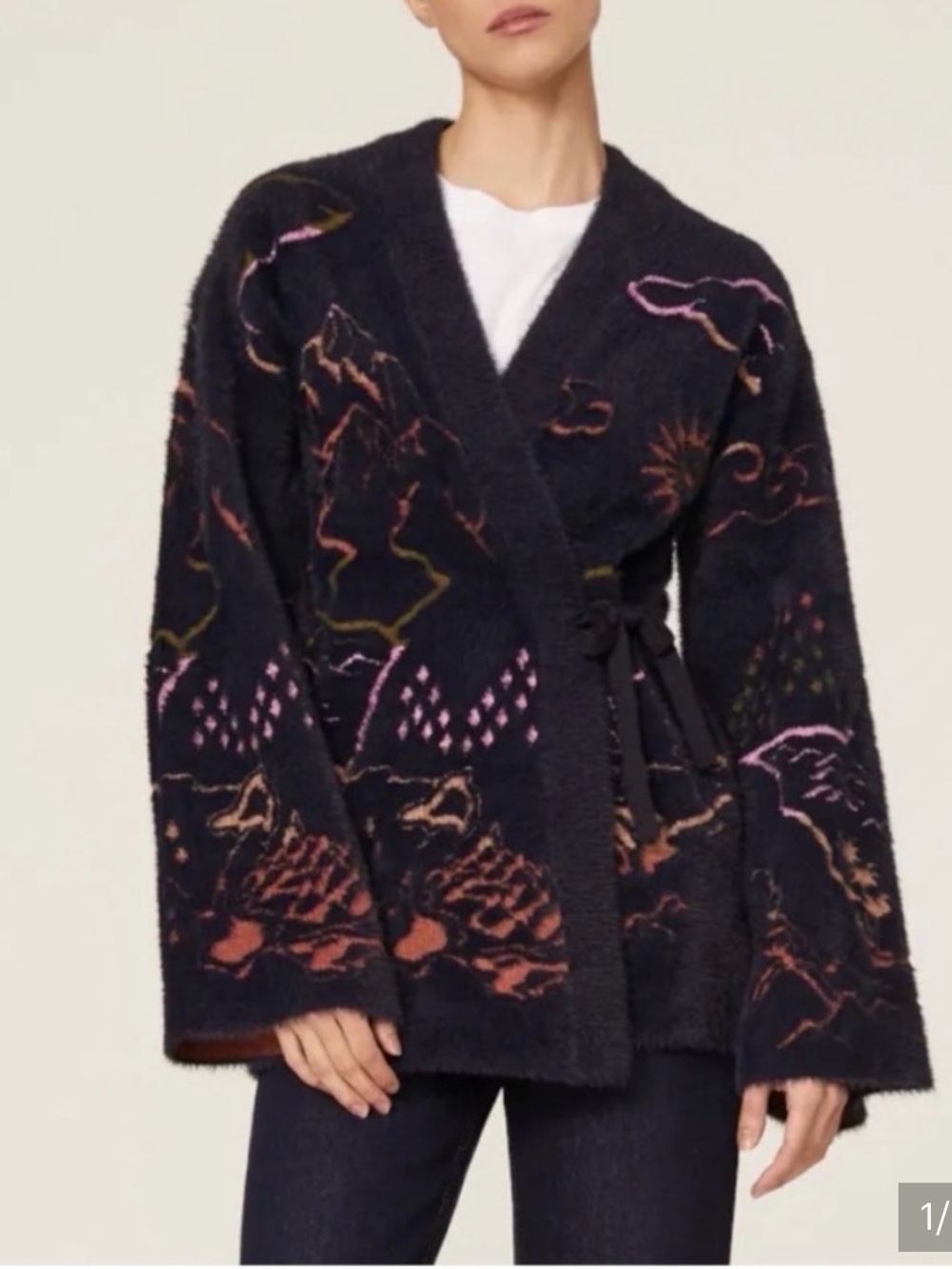 Scotch & Soda Kimono wrap cardigan